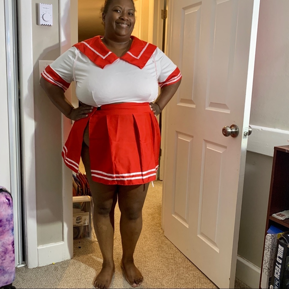 Plus size Sailor Suit Theme Party, Cosplay Or Lingerie Role Play